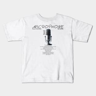 Microphone Kids T-Shirt